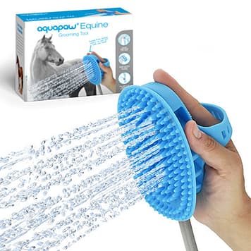 AquaPaw - Gant de lavage pour chevaux - Equine